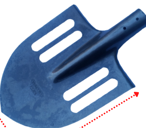 Лопата штык. облегч.