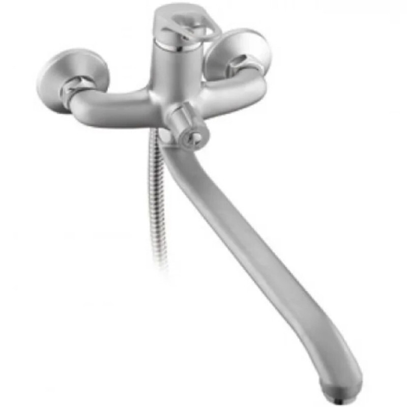 Смеситель д/ванны FRAP F2213-1 хром мат