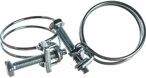 Хомут проволочный 22-26мм (цинк 2шт)