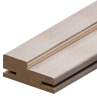 Стойка дверной коробки 80*28*2070 капучино ПВХ