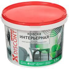 Краска интерьерная ОРЕОЛ "Дисконт" белая матовая 13 кг