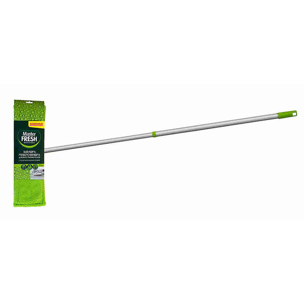 Швабра-флеттер MASTER FRESH микрофибра телескопическая