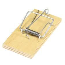 Мышеловка дерев 2шт (006075)