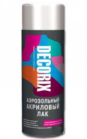 Лак аэрозол. DECORIX бесцв. матовый 520мл