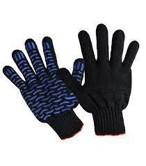 Перчатки х/б 5-и нитка 10кл. с ПBX "Волна"