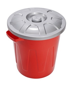 Бак "Гроссо" пластиковый  многофункциональный с крышкой 24 л