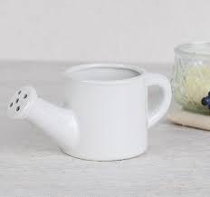 Кашпо керам. Лейка черн. бел