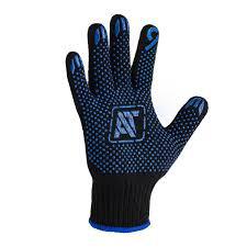 Перчатки трикотаж. с ПВХ Престиж черные