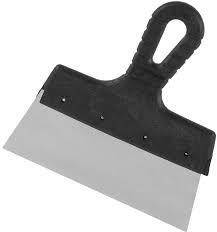 Шпатель DECOR "Профи" фасадный нержавеющая сталь двухкомпонентная рукоятка 150 мм