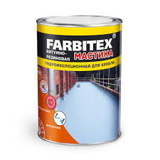 Мастика FARBITEX битумно-резиновая 2 кг
