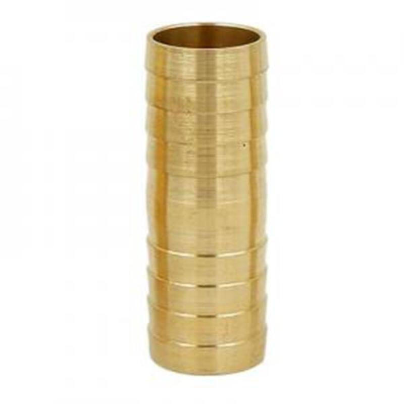 Соед д/рез. шланга18*18мм латунь