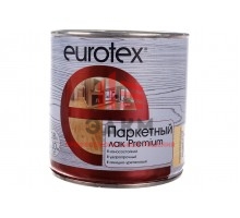 Лак паркетный полумат. 0.8л "EUROTEX-PREMIUM"