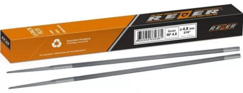 Напильник REZER круглый для цепей 4,8мм