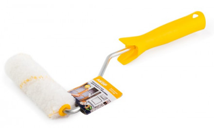 Мини-валик  для работ с эмалями полиамид 60 мм.ручка-30см