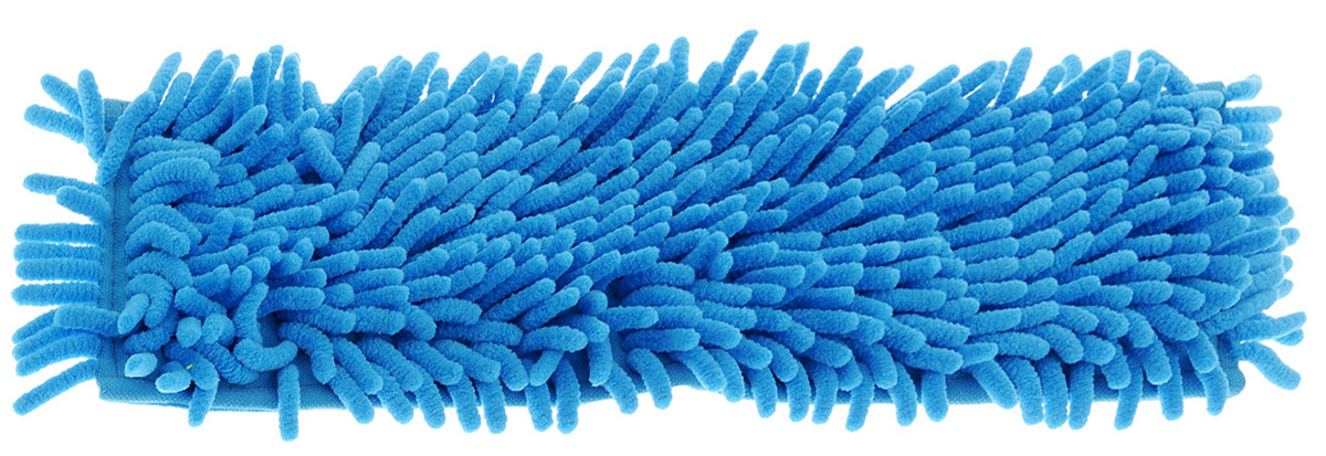 Насадка для швабры ХОЗЯЮШКА МИЛА из микрофибры с ворсом  39х12х3 см