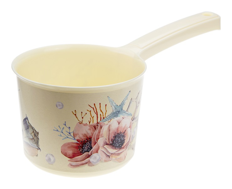 Ковш 1,5л ДЕКО маки М 1218