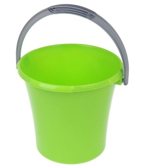 Ведро "Либерти" пласт. в ассор. 10л