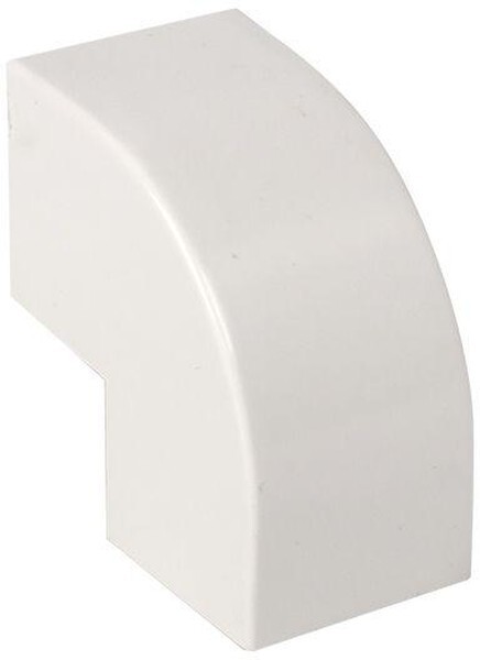 "EKF"™ угол внешний (25х25) plast ekf белый