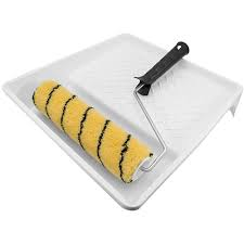 Набор малярный "Универсальный 240" ванночка 320х350 мм, валик Тигр 240 мм арт 670-5240