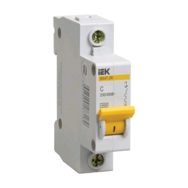 Выключатель автомат. ИЭК ВА47-29 однопол. 50А 400В