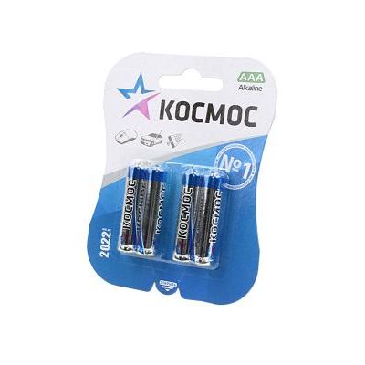 Батарейка КОСМОС AAA щелочная 4 шт.