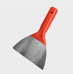 Шпатель DЕCOR 80 мм, 0,7 мм, коническая резьба, для удаления краски