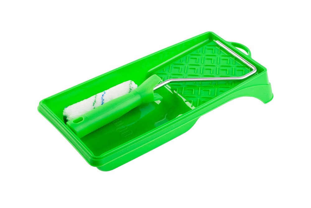 Набор Ванночка+мини валик по дереву - 110мм АКОР