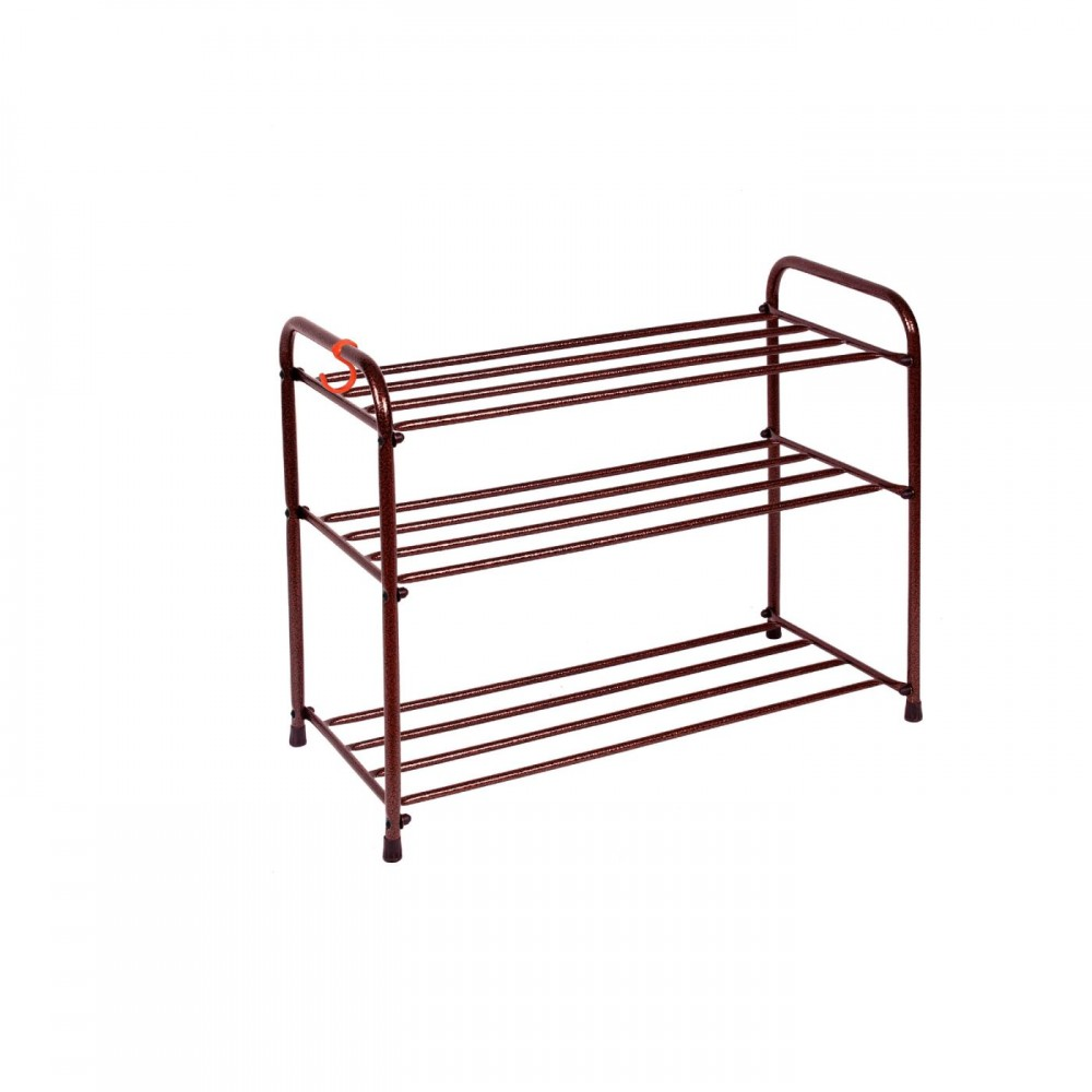 Подставка для обуви ЗМИ "Альфа 23" 3 полки медный антик
