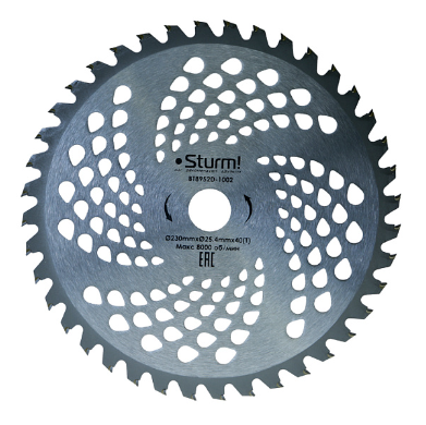 Диск для триммера 230х25х40мм STURM! BT8952D-1002 унив.