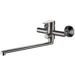 Смеситель VADOOM V822802 для ванной с длинным поворот. изливом.Цинк