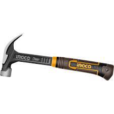 Молоток-гвоздодёр 450 гр INGCO HCH81016
