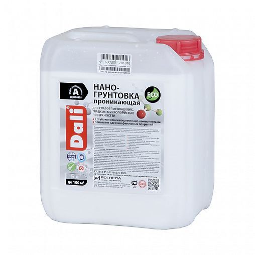 Нано-грунтовка DALI акриловая глубокопроникающая 5 л