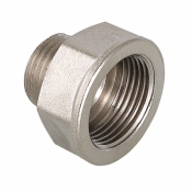 Перех. Valtec вн.-нар. 3/8"-1/4" никель VТг.592.N.0302