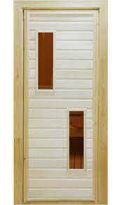 Дверь банная липа (остекл) "Тип-1" 1800*700мм