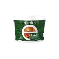 Лак EUROTEX "Сауна" для бань и саун 2.5 кг
