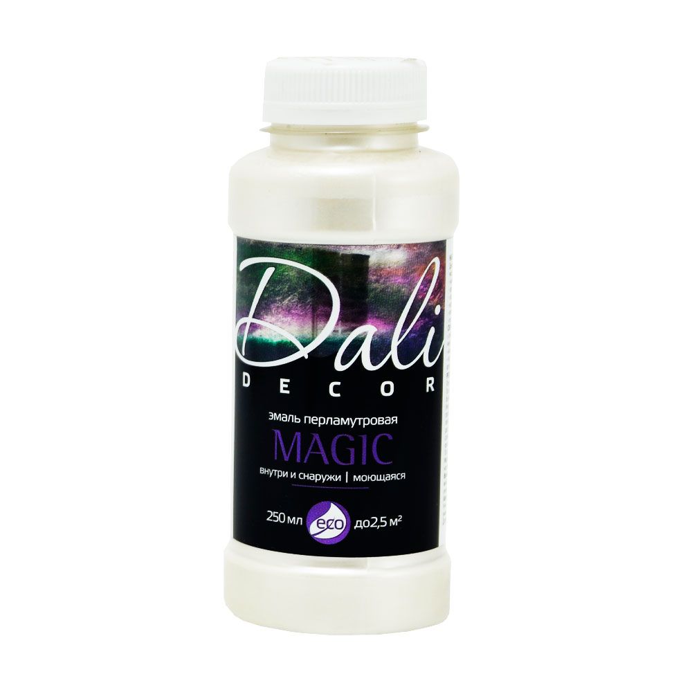 Краска эмаль DALI-DECOR MAGIC перламутровая серебро 250 мл