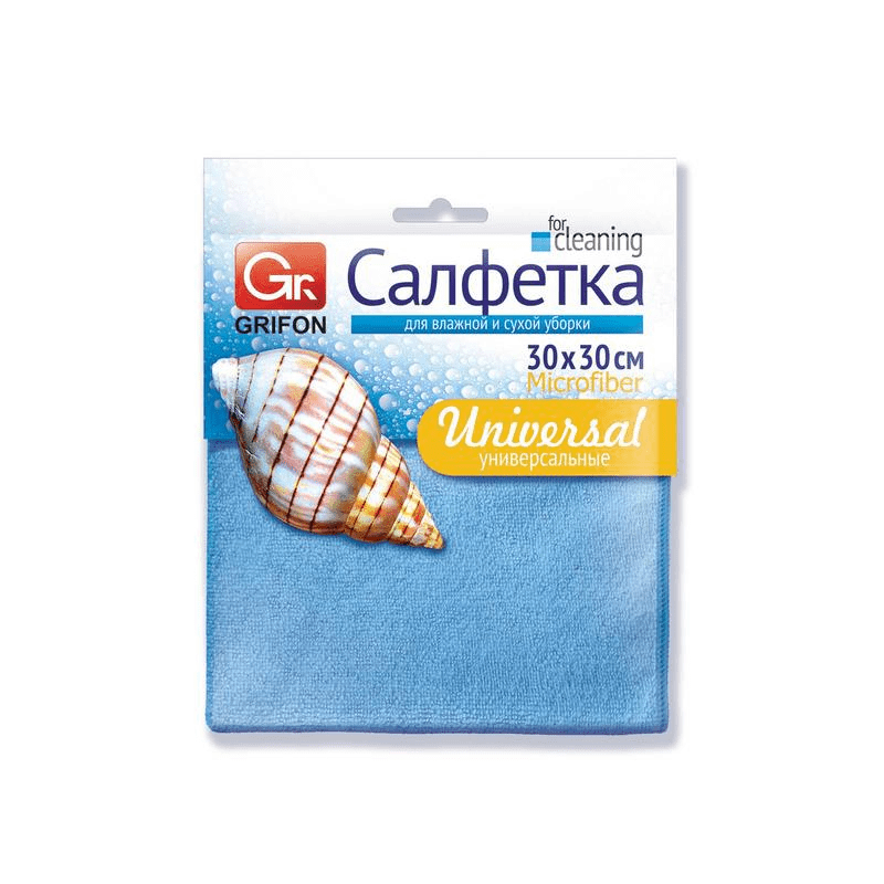Салфетки GRIFON унив. микрофибра 30х30см