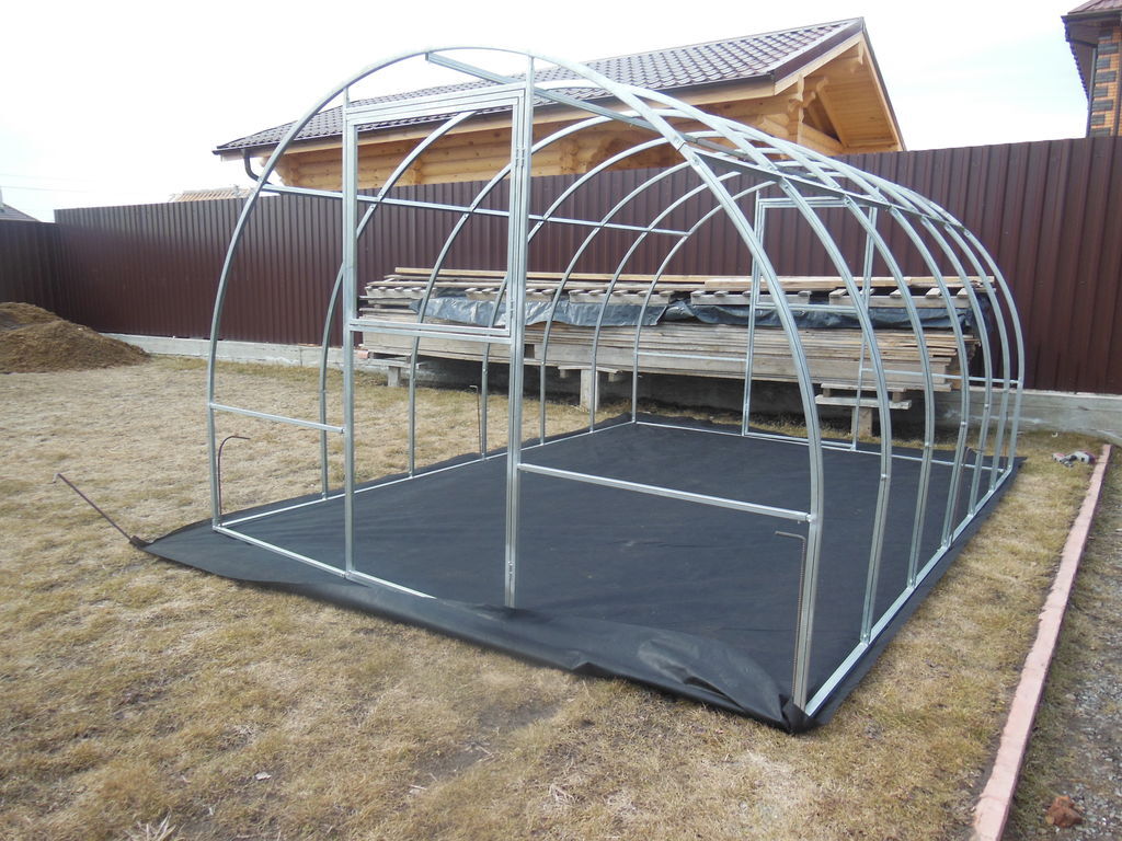 Теплица Дачница+ (30*20) цинк 3*6