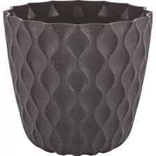 Горшок д/цв. "InGreen Wave" 0,65л  Горький шоколад