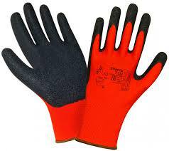 Перчатки L-FOAM нейлон /ПЕНА латекс