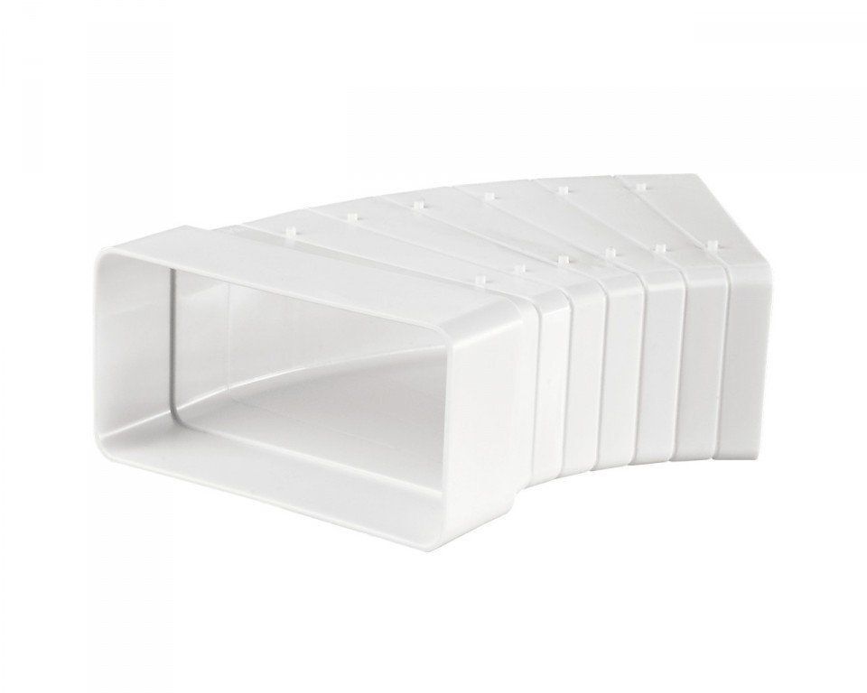 Колено разноугловое 55х110х106,2мм Пластик 511КРП