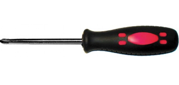 Отвертка 3-ON двухкомпонентная рукоятка CR-V 6 х 100 мм (арт. 07-01-102)