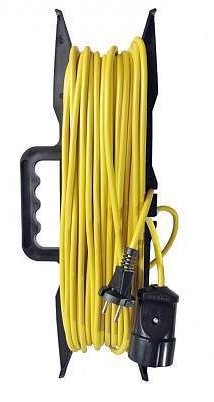 Удлинитель-шнур СОЮЗ силовой на рамке ПВС 2х0,75 1300Вт 50 м