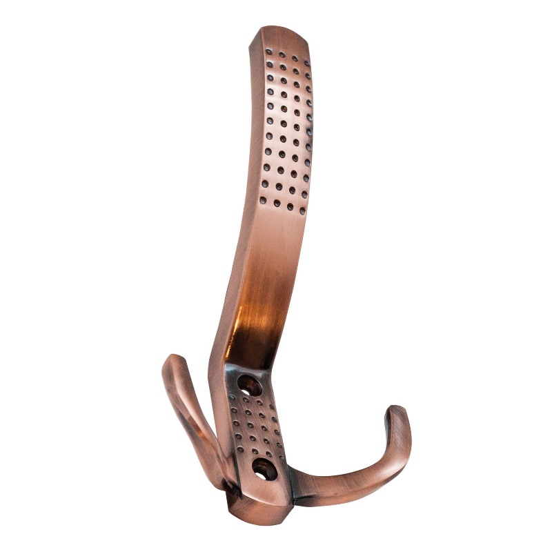 Крючок TOMMY 04.40 перф. 3-х рожковый (Медь)