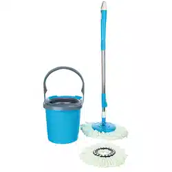 Набор МОП VETTA ведро 11,8 л с отжимом и швабра