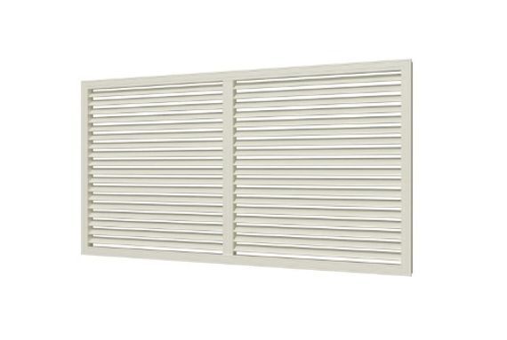 Решетка радиаторная 60* 120 слоновая кость Эра П60120Р