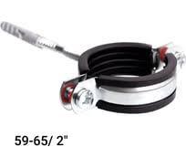 Хомут UWS с EPDM уплот.59-65 мм. (2") с гайкой M8