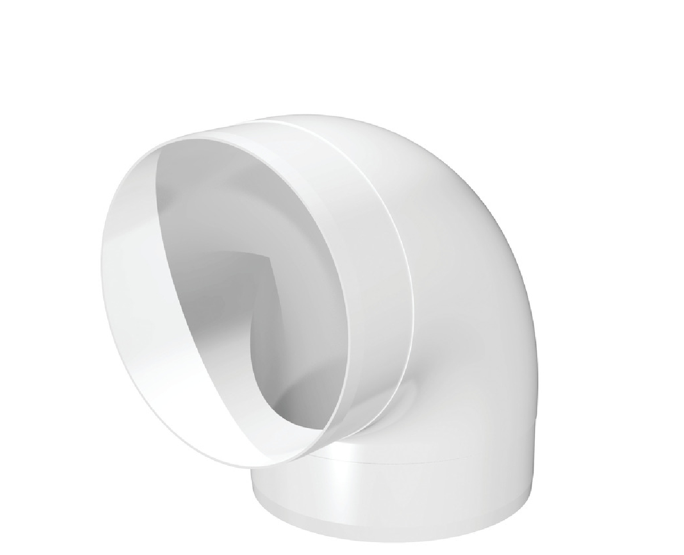 Колено круглое d100мм