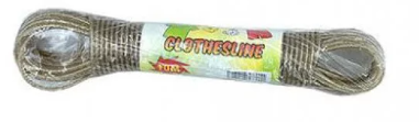 Шнур CLOTHESLINE бельевой металлополимерный    10м