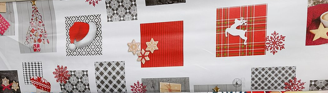 Клеенка ПВХ "НОВОГОДНЯЯ"